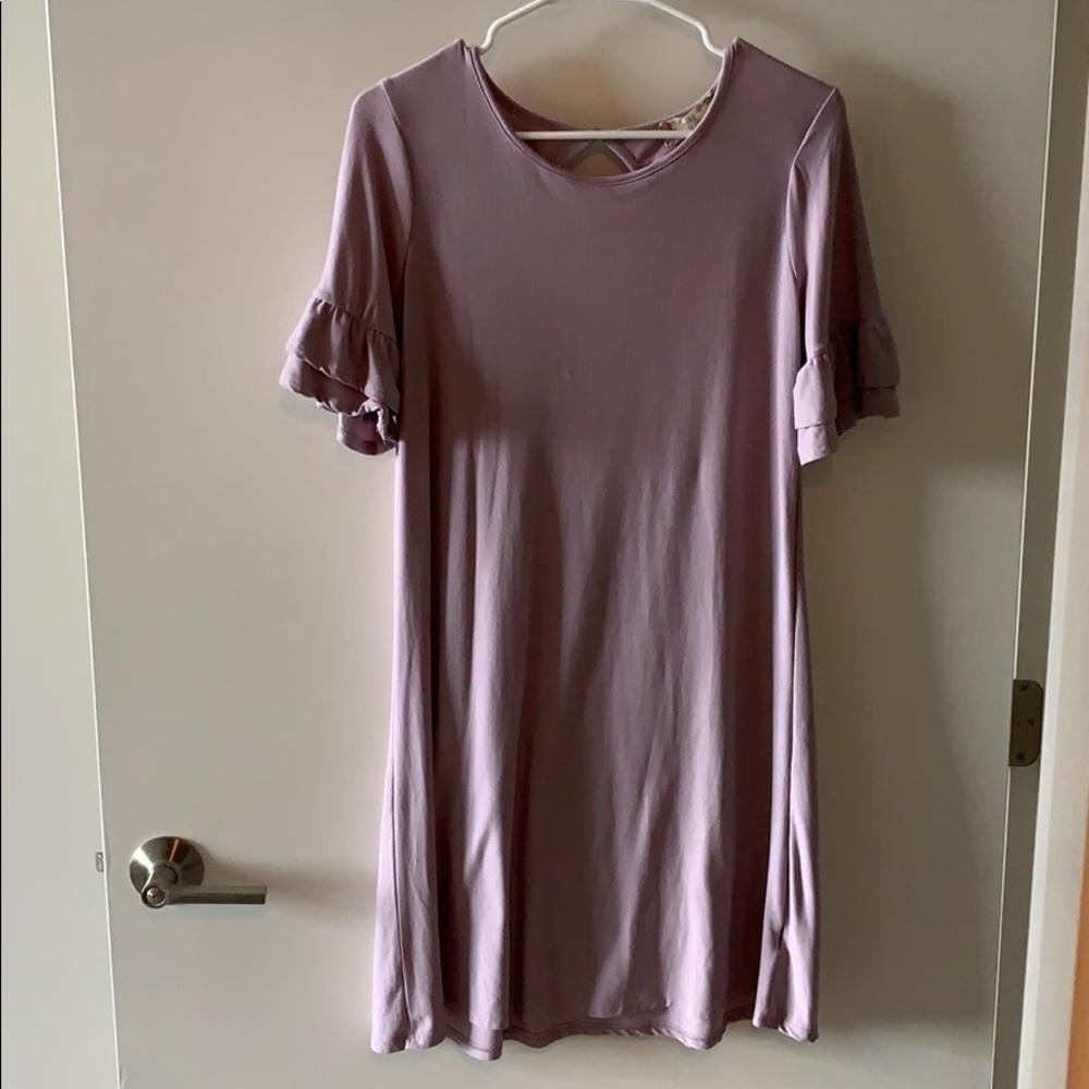 Pink Rose Lavender Dress